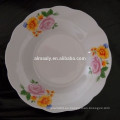 placa de sopa de placa de plato de cerámica china al por mayor